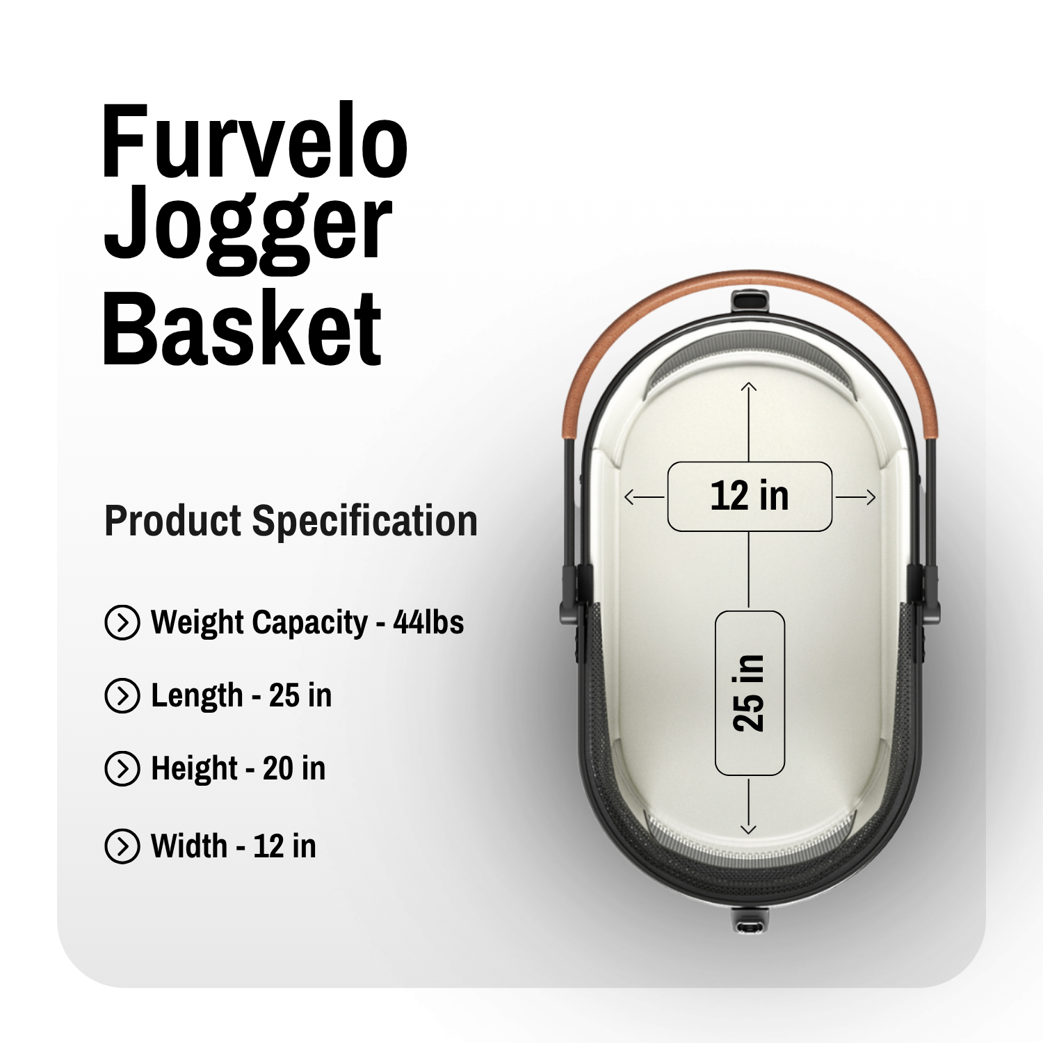 Furvelo Jogger Dog Pram